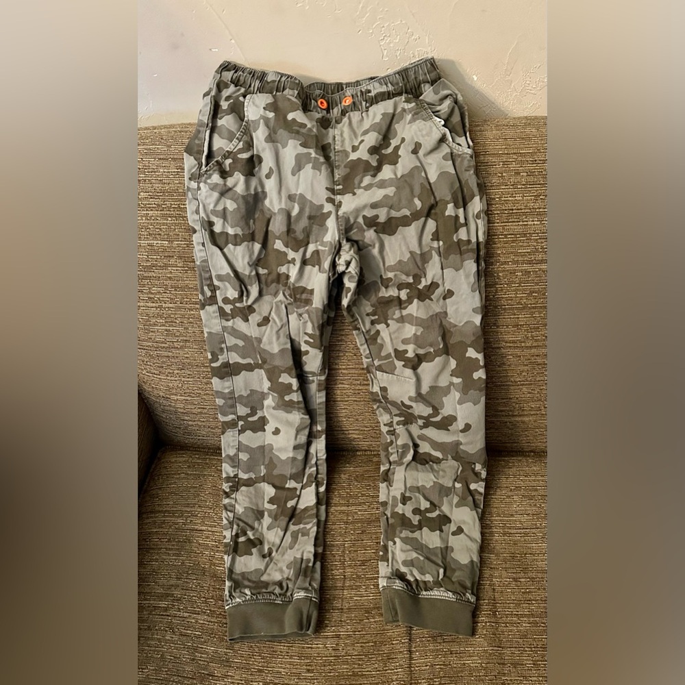 Boys Camouflage Style Cargo Pants